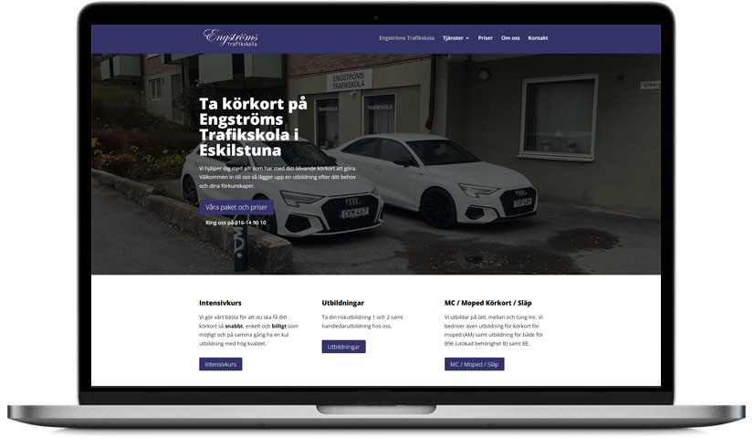 Webbproduktion åt Amaana Care, Sigtuna